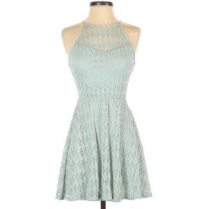 Lily Rose Green Casual Dress - XS